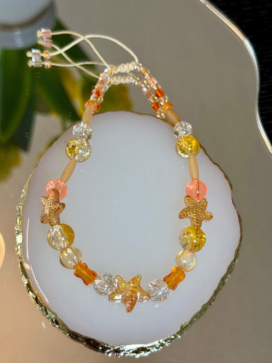 Golden Starfish Anklet