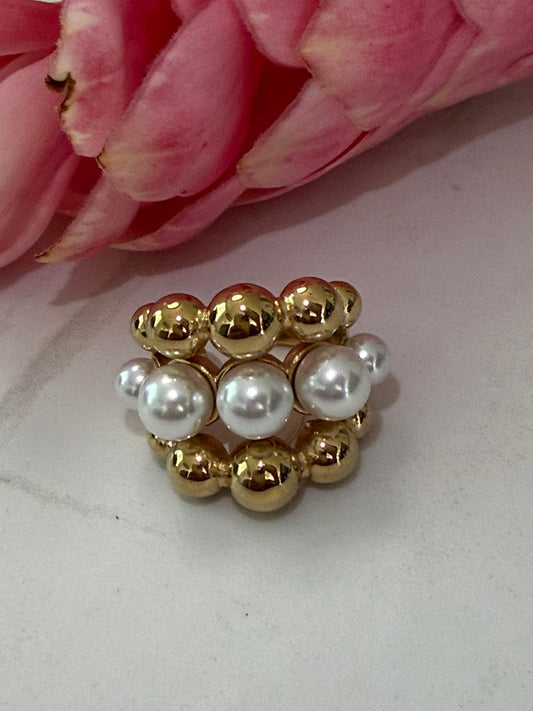 Aurora Pearl Ring