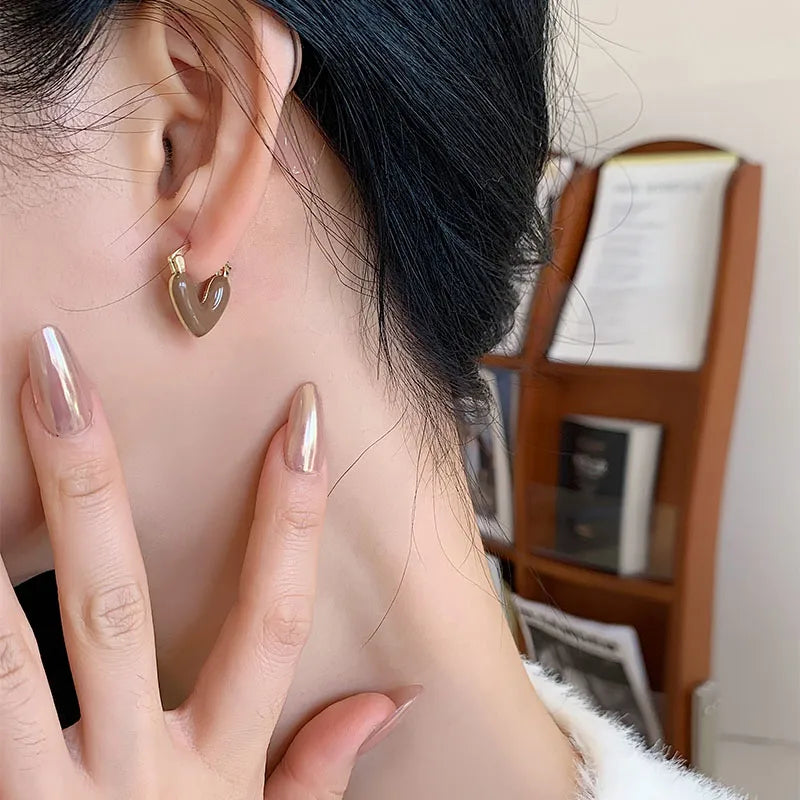 Mini Heart Earrings