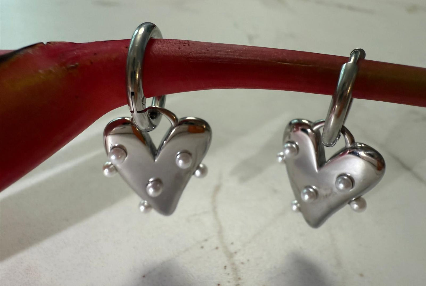 Éclat Heart Earrings