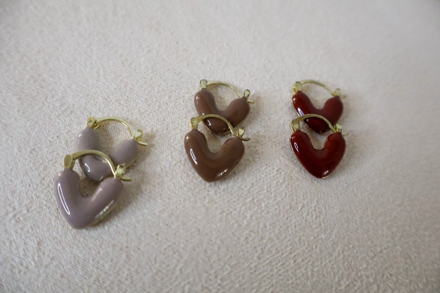 Mini Heart Earrings