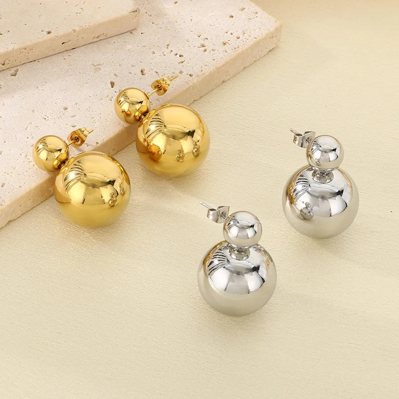 Duo Orb Earrings