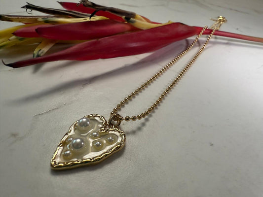 Céleste Heart Necklace