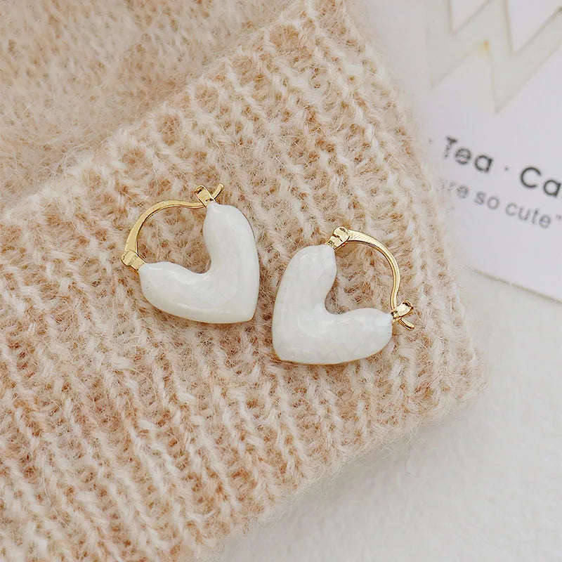 Mini Heart Earrings