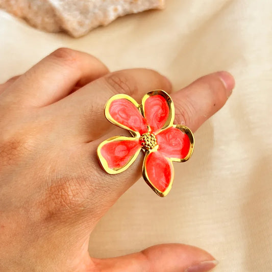 Petal Loop Ring