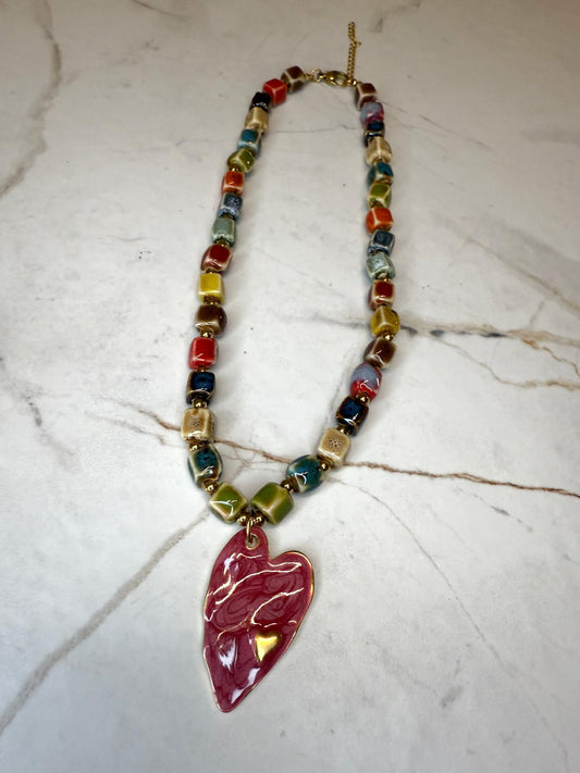 Rosa Prisma Necklace