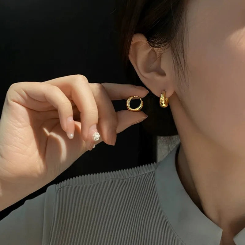 Aura Clasp Earrings