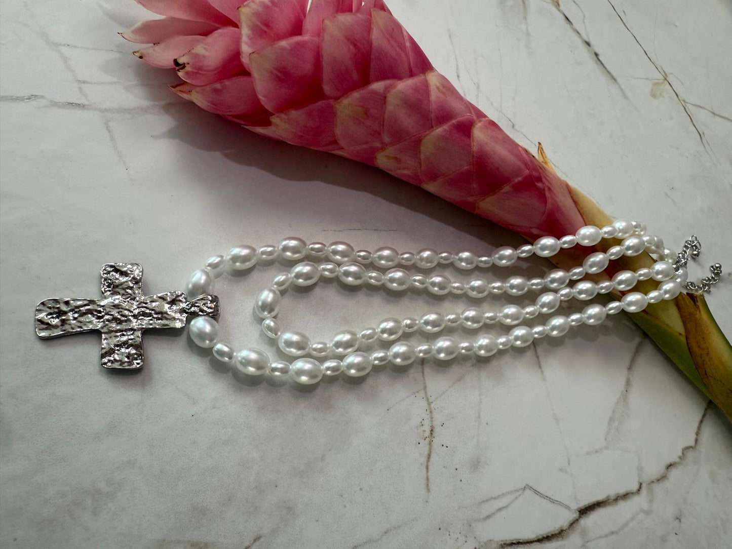 Celeste Cross Necklace