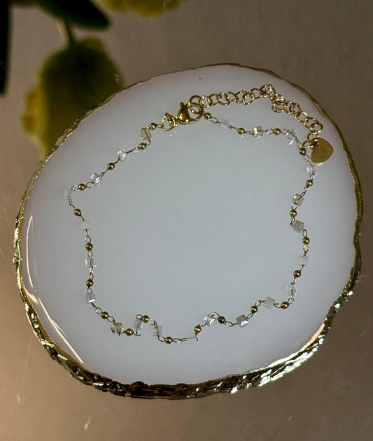 Crystal Whisper Anklet