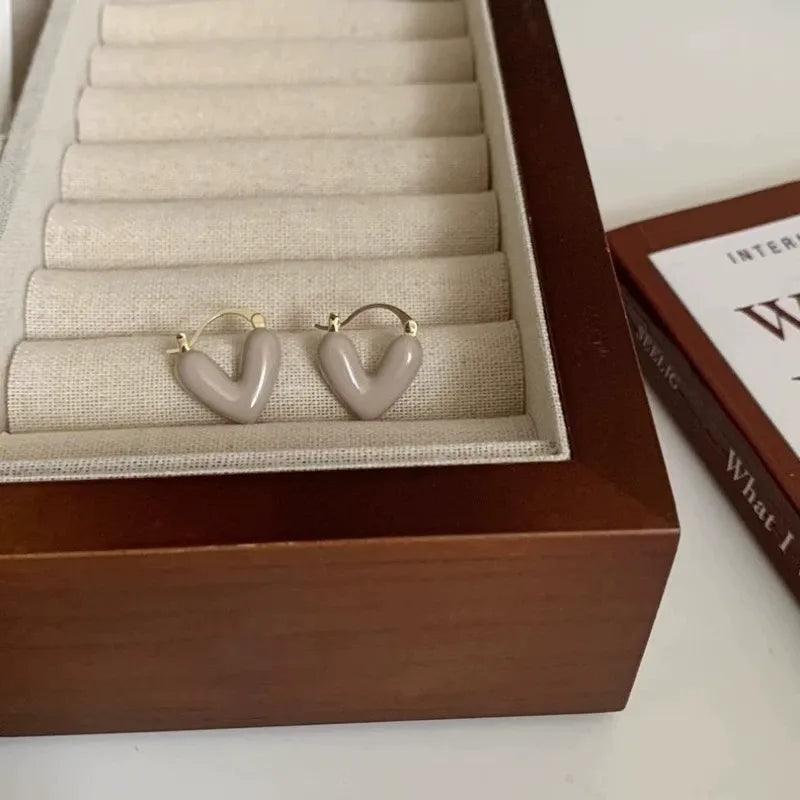 Mini Heart Earrings