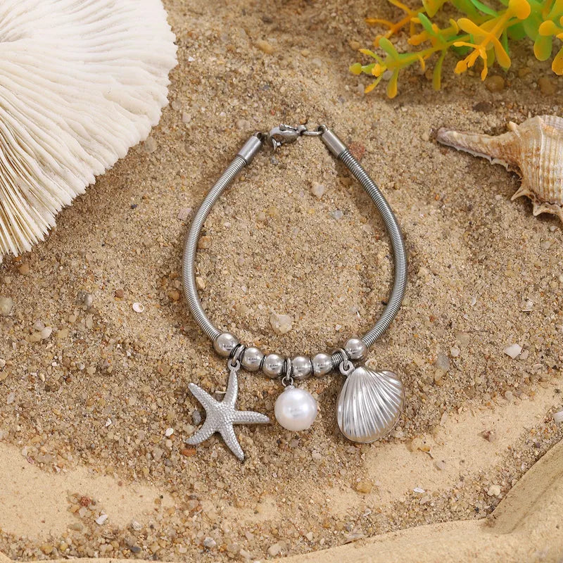 Coastal Trio Charm Bracelet