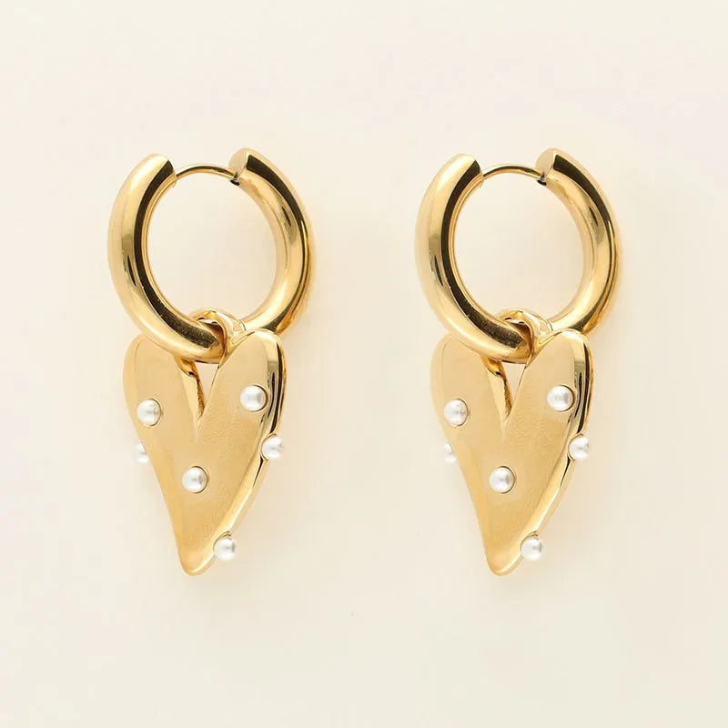 Éclat Heart Earrings