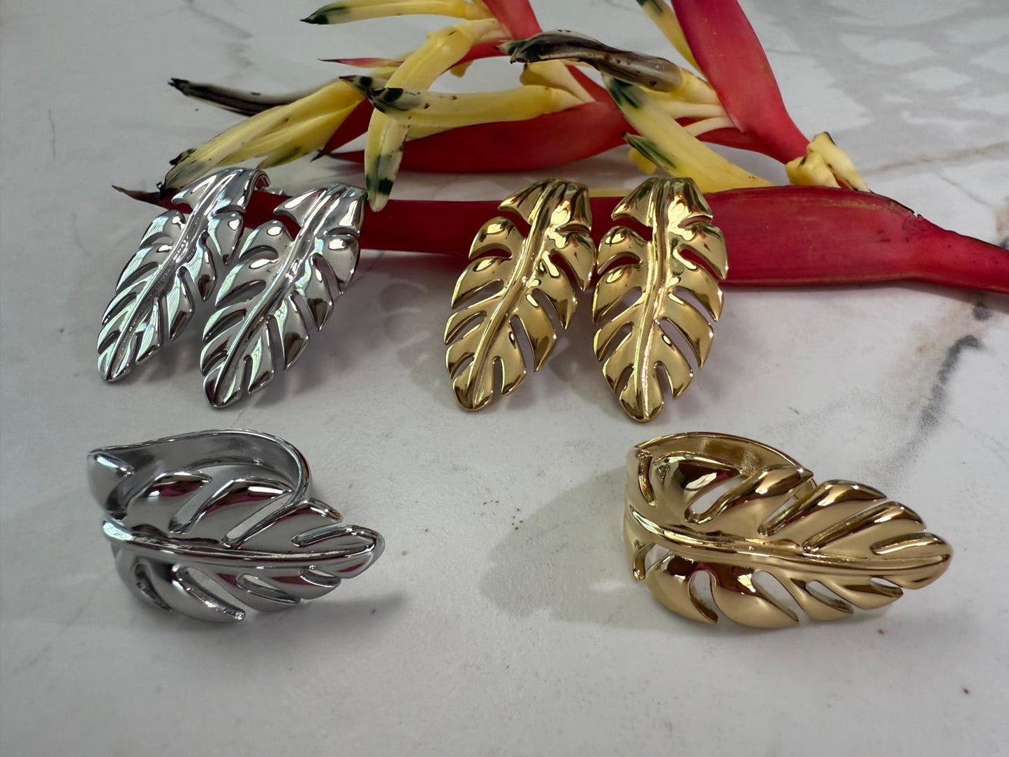 Leaf Charm Set