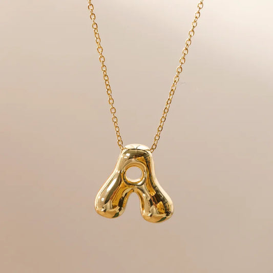 Initial Golden Necklace