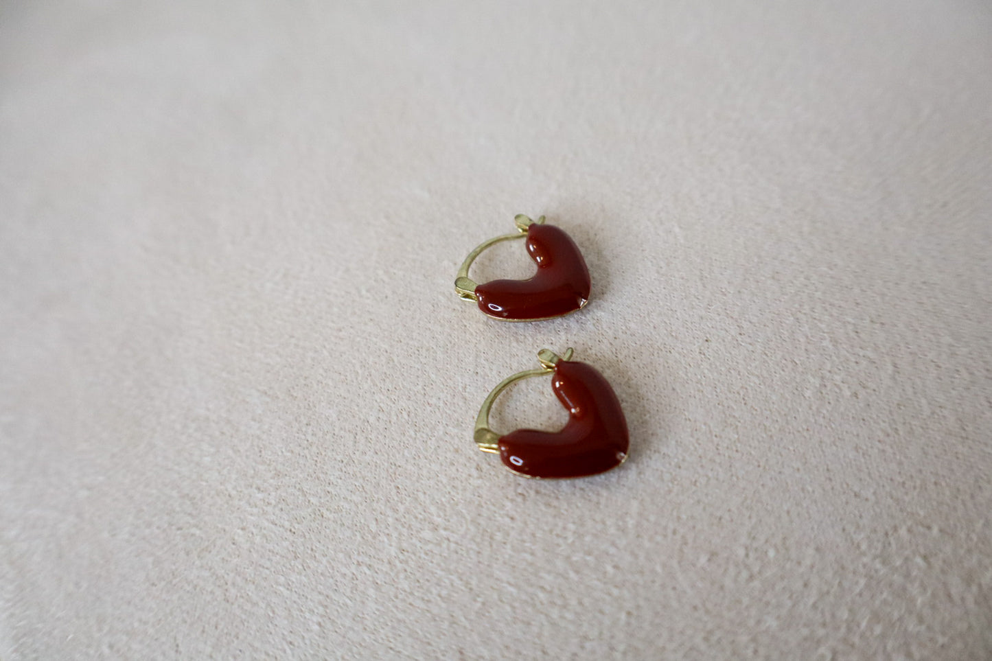 Mini Heart Earrings
