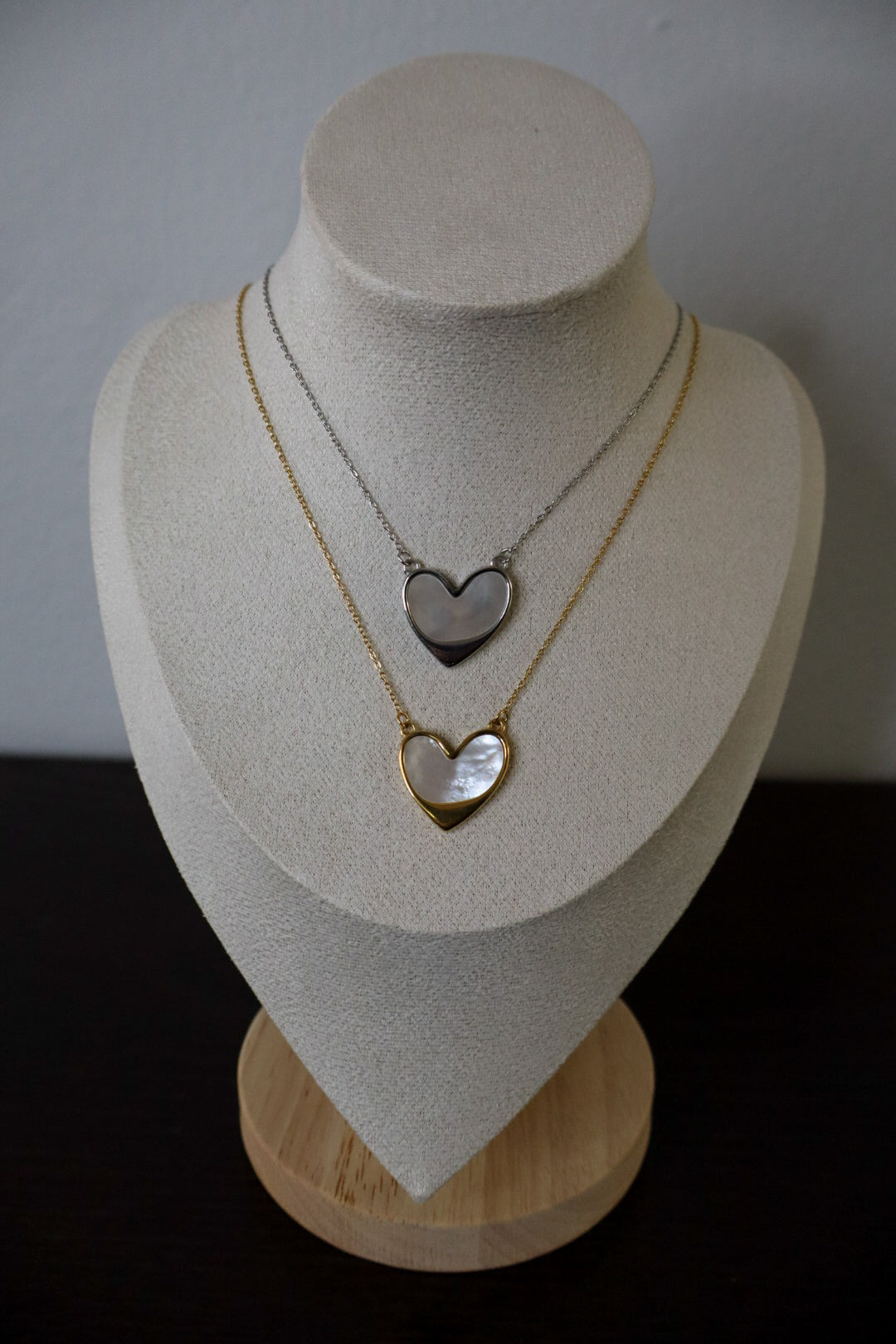 Opaline Heart Necklace