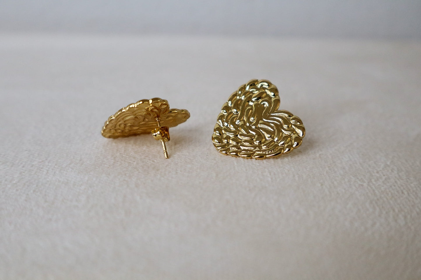 Velvet Heart Earrings