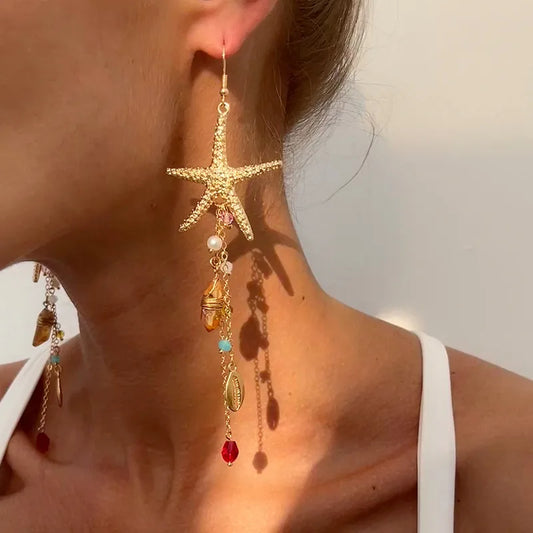 Gypsy Star Cascade Earrings