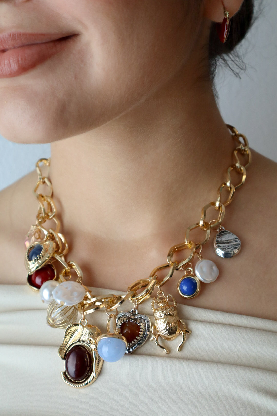 Love Story Charm Necklace