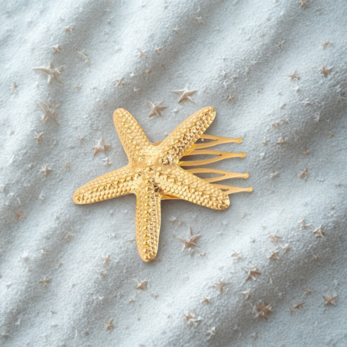 Gilded Starfish Comb