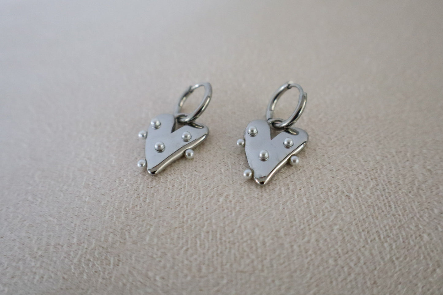 Éclat Heart Earrings