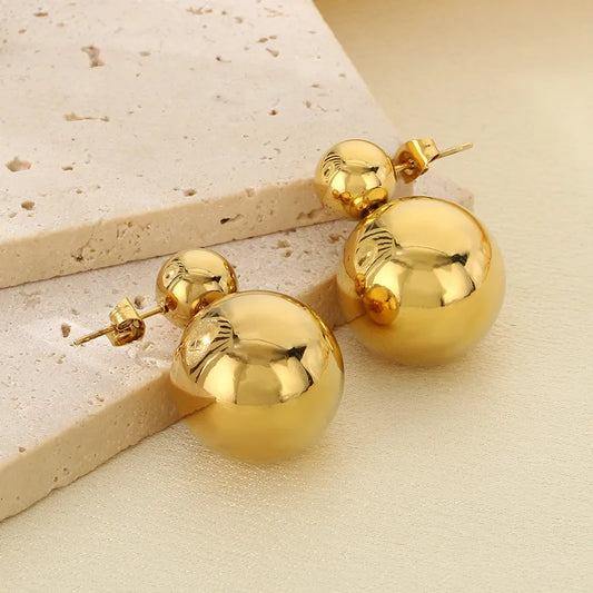 Duo Orb Earrings