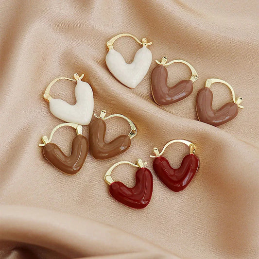 Mini Heart Earrings