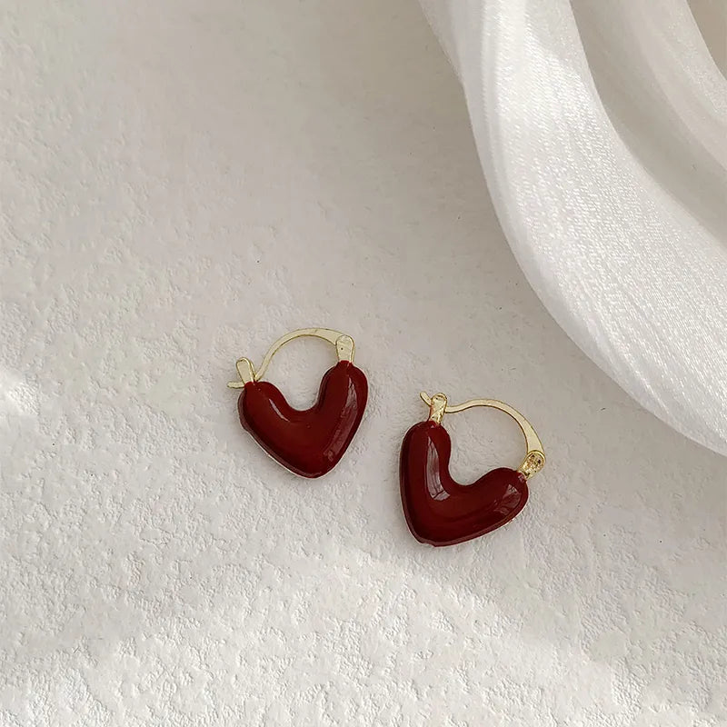 Mini Heart Earrings